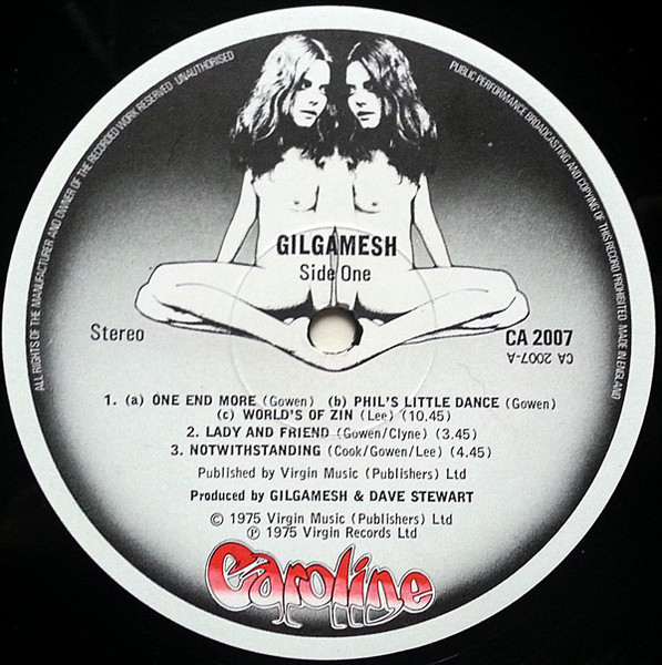 Gilgamesh - Gilgamesh LP | Caroline Records (CA 2007) - 3 Gilgamesh - Gilgamesh LP | Caroline Records (CA 2007) - 3