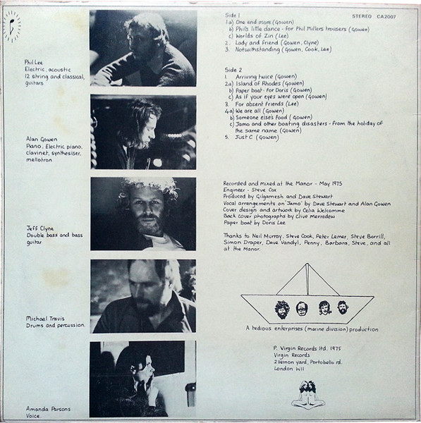Gilgamesh - Gilgamesh LP | Caroline Records (CA 2007) - 2 Gilgamesh - Gilgamesh LP | Caroline Records (CA 2007) - 2