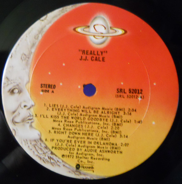 J.J. Cale - Really | Shelter Records (SRL 52012) - 3 J.J. Cale - Really | Shelter Records (SRL 52012) - 3