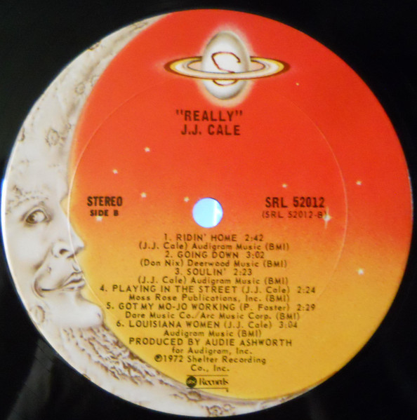 J.J. Cale - Really | Shelter Records (SRL 52012) - 4 J.J. Cale - Really | Shelter Records (SRL 52012) - 4