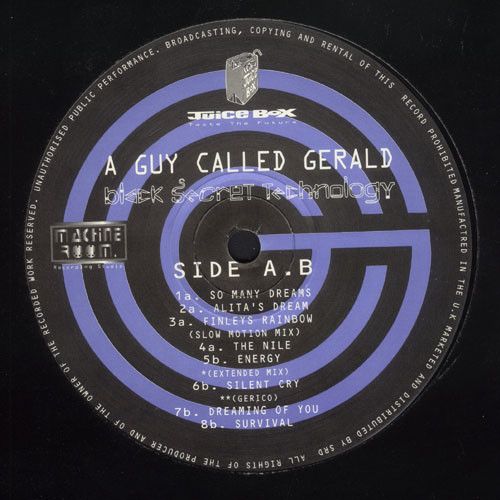 A Guy Called Gerald - Black Secret Technology | Juice Box (JBLP25) - 4 A Guy Called Gerald - Black Secret Technology | Juice Box (JBLP25) - 4