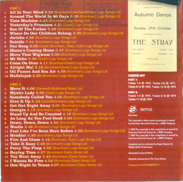 Stray - Time Machine: Anthology 1970-1977 | Castle Music (CMDDD 607) - 2 Stray - Time Machine: Anthology 1970-1977 | Castle Music (CMDDD 607) - 2