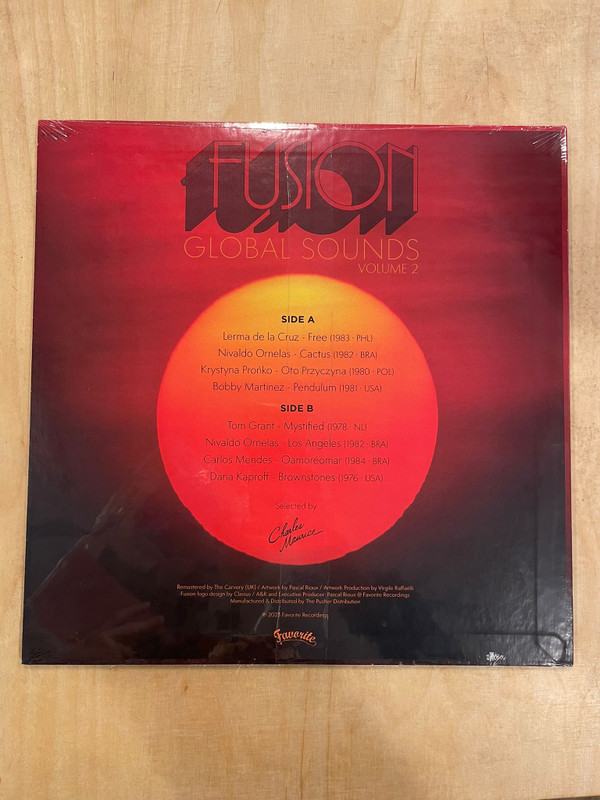 Various - Fusion Global Sounds Vol. 2 (1976 - 1984) | Favorite Recordings (FVR190LP) - 2