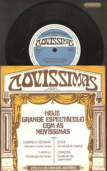 Various - Novissimas - Hoje Grande Espectáculo Com As Novissimas | Selecções Do Reader's Digest (SRD NOV 45 8 1) - 3