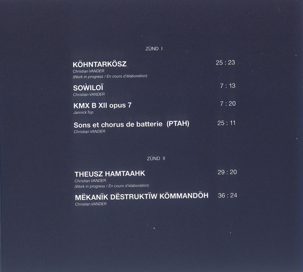 Magma - Marquee Londres 17 Mars 1974 | AKT (XVIII) - 3 Magma - Marquee Londres 17 Mars 1974 | AKT (XVIII) - 3