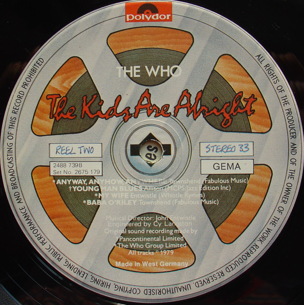 The Who - The Kids Are Alright | Polydor (2675 179) - 4 The Who - The Kids Are Alright | Polydor (2675 179) - 4