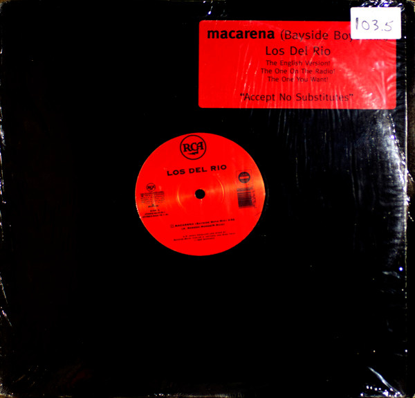 Los Del Rio / Matrix - Macarena (Bayside Boys Mix) / Can You Feel It | RCA (07863-64416-1) - 4