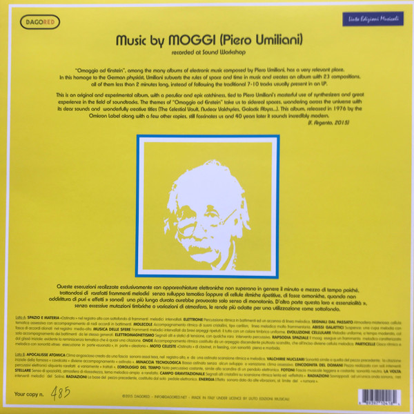 Moggi - Omaggio Ad Einstein | Dagored (RED303C) - 2 Moggi - Omaggio Ad Einstein | Dagored (RED303C) - 2