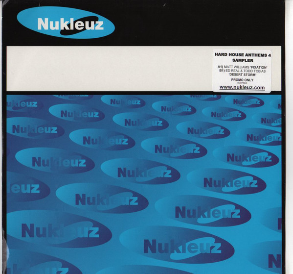 Matt Williams / Ed Real & Todd Tobias - HardHouse Anthems 4 Sampler EP | Nukleuz (0531PNUK) - main