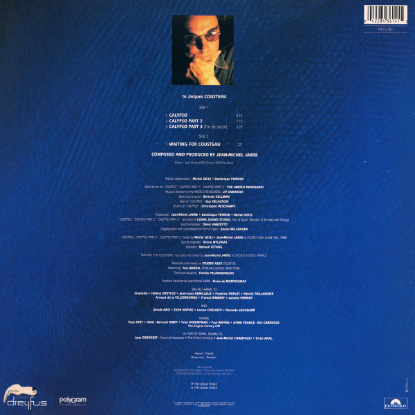 Jean-Michel Jarre - Waiting For Cousteau | Polydor (843 614-1) - 2 Jean-Michel Jarre - Waiting For Cousteau | Polydor (843 614-1) - 2