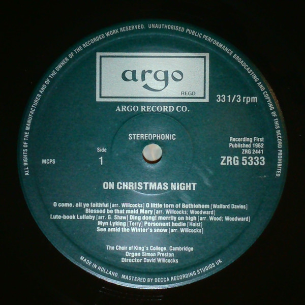 On Christmas Night