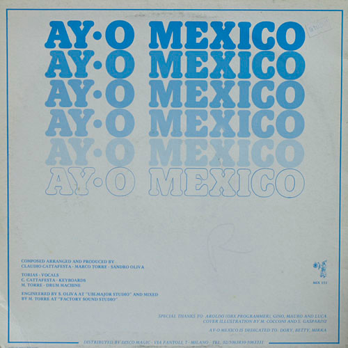 Torias - Ay-O Mexico | Discomagic Records (MIX 151) - 2 Torias - Ay-O Mexico | Discomagic Records (MIX 151) - 2