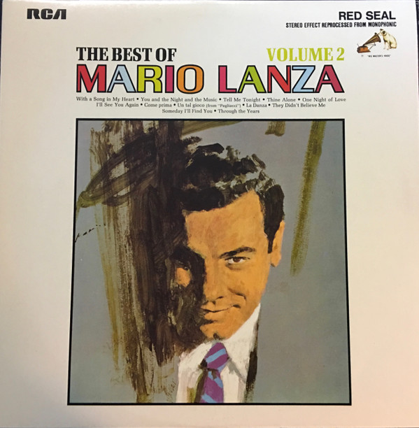 Mario Lanza - The Best Of Vol 2 | RCA Victor Red Seal (PL 45879)