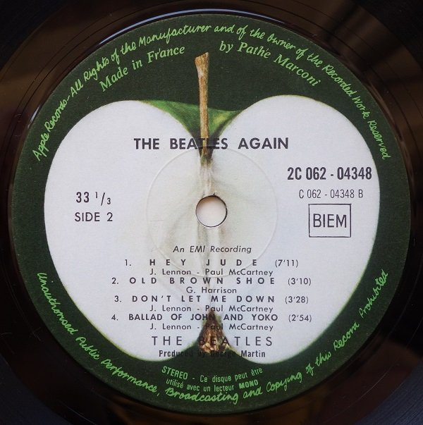 The Beatles - The Beatles Again | Apple Records (2C 062 04348) - 3 The Beatles - The Beatles Again | Apple Records (2C 062 04348) - 3