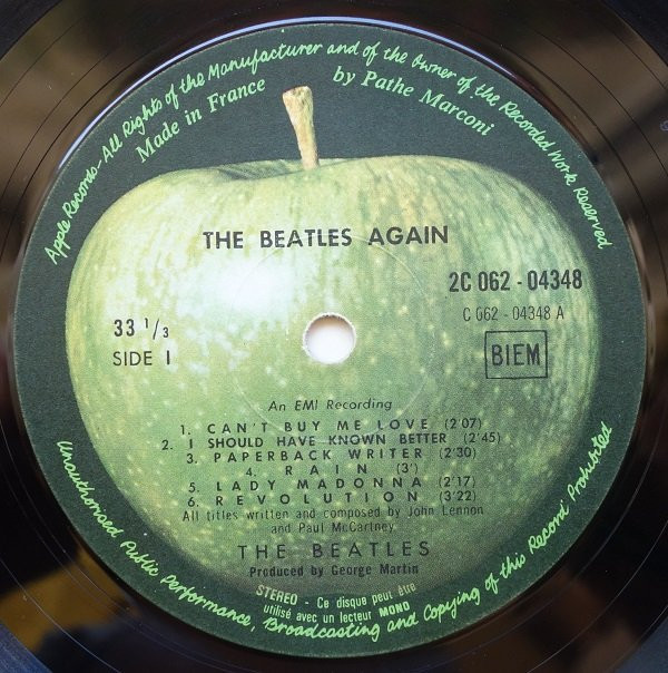 The Beatles - The Beatles Again | Apple Records (2C 062 04348) - 2 The Beatles - The Beatles Again | Apple Records (2C 062 04348) - 2