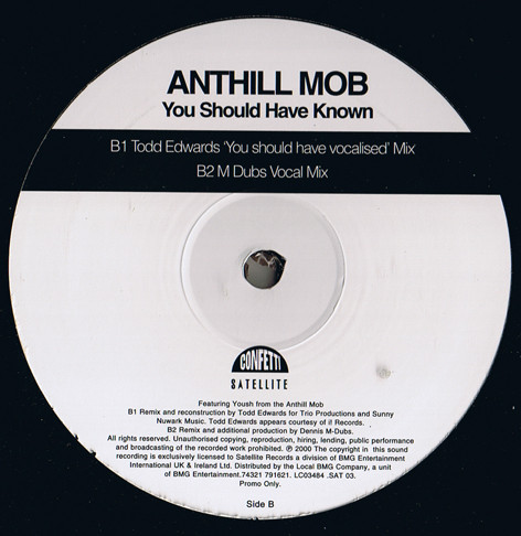 Anthill Mob - You Should Have Known | Satellite (SAT 003) - main Anthill Mob - You Should Have Known | Satellite (SAT 003) - main