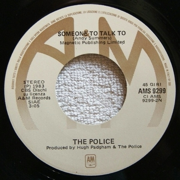 The Police - Wrapped Around Your Finger | A&M Records (AMS 9299) - 4 The Police - Wrapped Around Your Finger | A&M Records (AMS 9299) - 4
