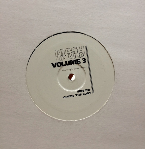 Mash Up Man - Volume 3 | Not On Label (Mash Up) (MUM-001) - 2