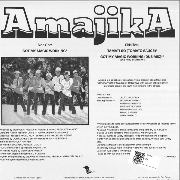 Amajika - Got My Magic Working | La Casa Tropical (LCT 007) - 2