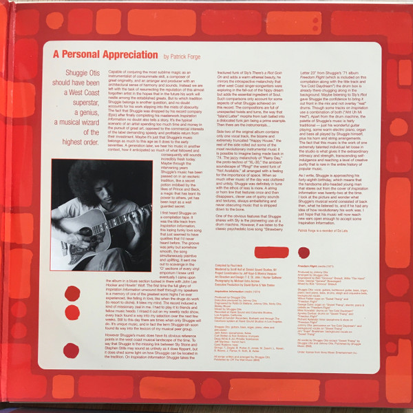 Shuggie Otis - Inspiration Information | Luaka Bop (72438-50473-1-2) - 4 Shuggie Otis - Inspiration Information | Luaka Bop (72438-50473-1-2) - 4