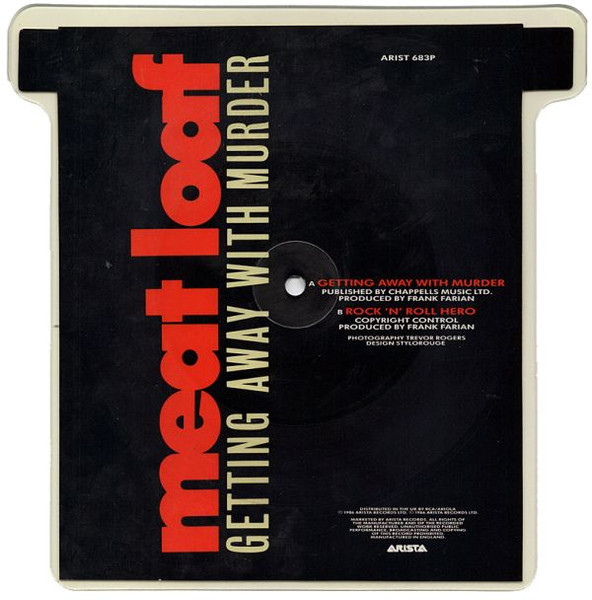 Meat Loaf - Getting Away With Murder | Arista (ARIST 683P) - 2