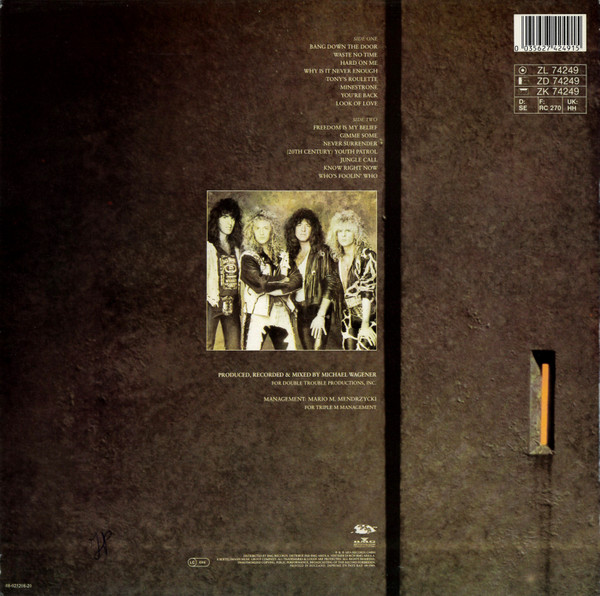 Bonfire - Point Blank | MSA Records (ZL 74249) - 2