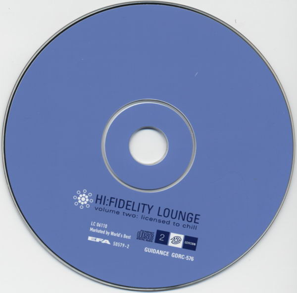 Various - Hi:Fidelity Lounge - Volume Two: Licensed To Chill | Guidance Recordings (GDRC-576) - 3 Various - Hi:Fidelity Lounge - Volume Two: Licensed To Chill | Guidance Recordings (GDRC-576) - 3