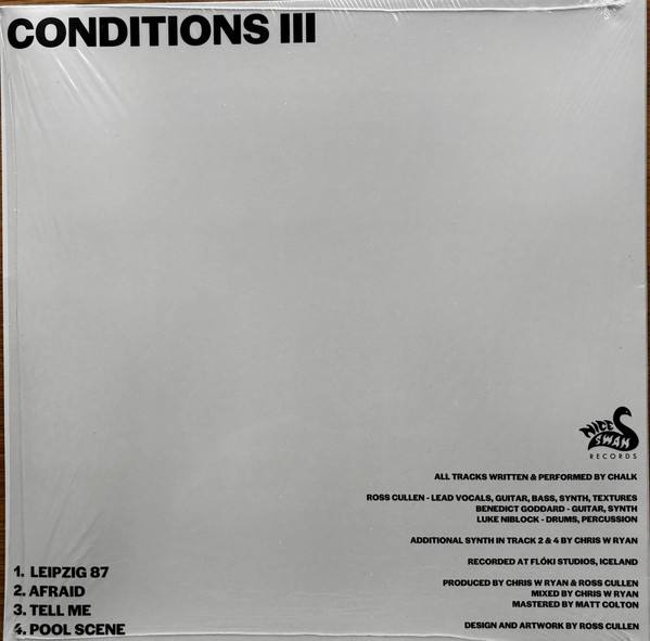 Chalk - Conditions III | Nice Swan Records (NSWN092) - 2