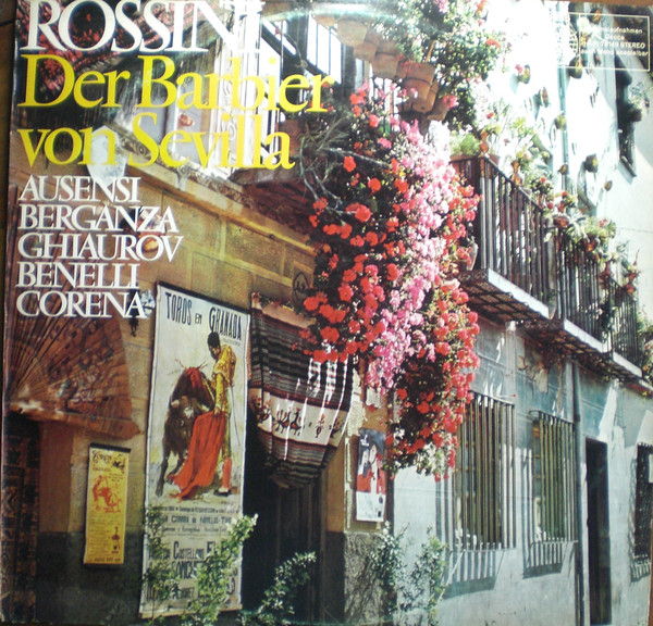 Gioacchino Rossini - Manuel Ausensi , Teresa Berganza , Nicolai Ghiaurov , Ugo Benelli , Fernando Corena - Der Barbier Von Sevilla | Orbis (76 149)