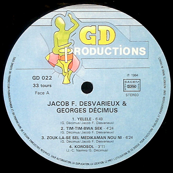 Jacob Desvarieux / Georges Decimus - Jacob F. Desvarieux / Georges Decimus | GD Productions (GD 022) - 2