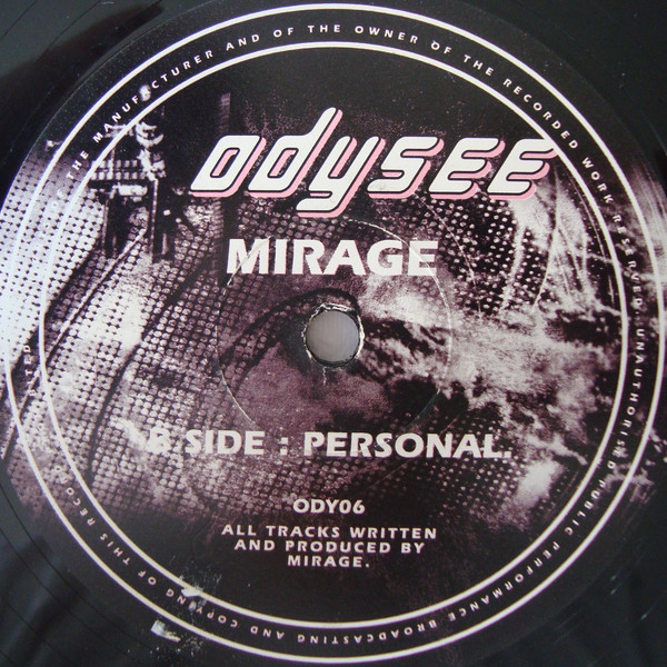 Mirage - Feel My Dreams / Personal | Odysee Records (ODY06) - 2