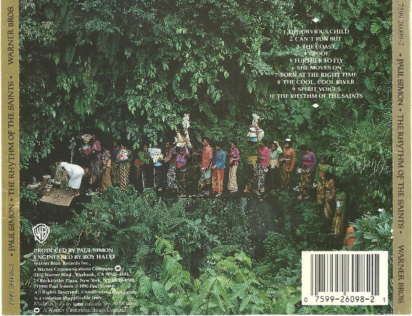 Paul Simon - The Rhythm Of The Saints | Warner Bros. Records (7599 26098-2) - 2 Paul Simon - The Rhythm Of The Saints | Warner Bros. Records (7599 26098-2) - 2