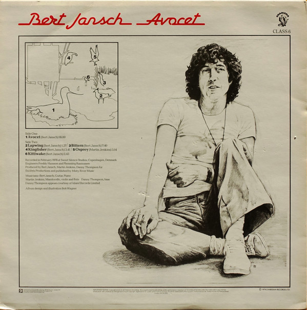 Bert Jansch - Avocet | Charisma (CLASS 6) - 2
