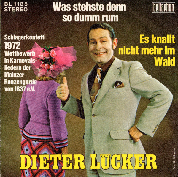 Dieter Lücker - Was Stehste Denn So Dumm Rum | Bellaphon (BL 1185)