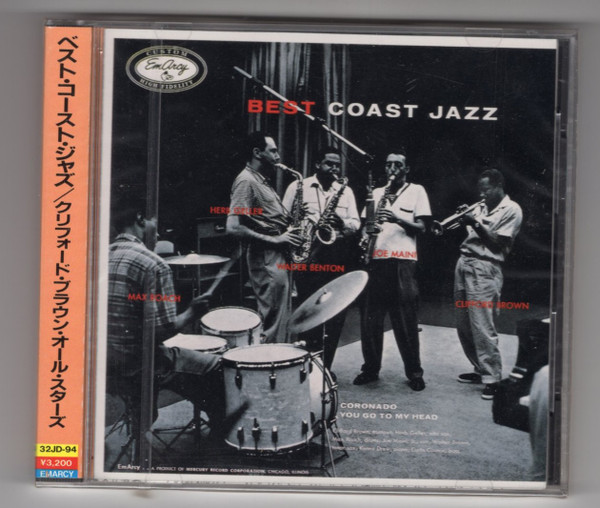 Clifford Brown All Stars - Best Coast Jazz CD | EmArcy (32JD-94) - main