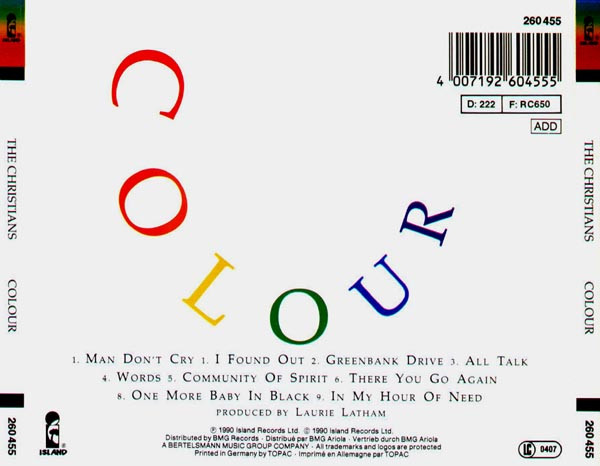 The Christians - Colour | Island Records (260 455) - 2 The Christians - Colour | Island Records (260 455) - 2