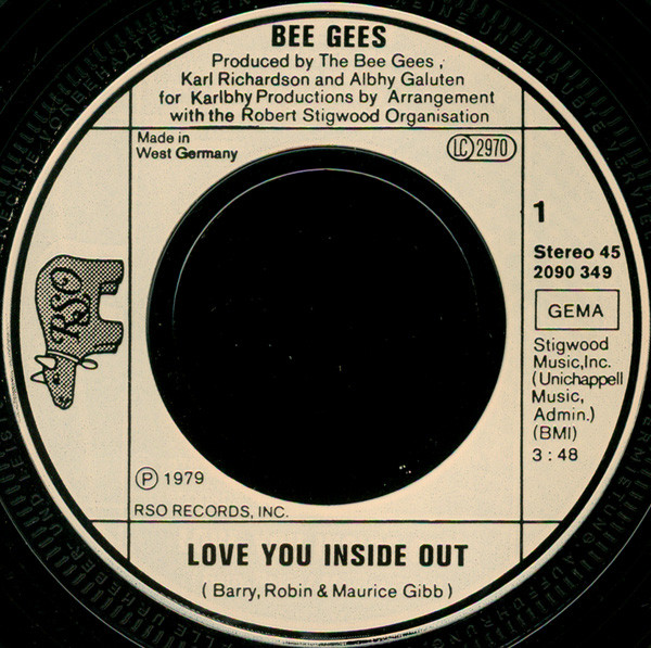 Bee Gees - Love You Inside Out | RSO (2090 349) - 3