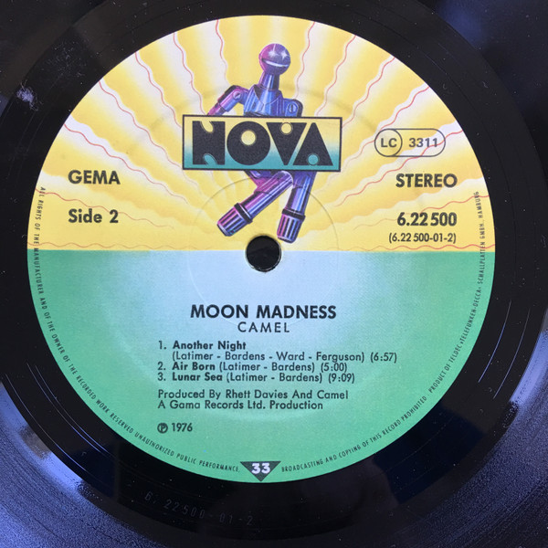 Camel - Moonmadness | Nova (6.22500) - 4