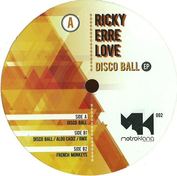Ricky Erre Love - Disco Ball EP | Metroklang Records (MK 002)