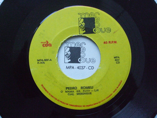 Pedro Romeu - O Mama Ua Fuidi / Nkia Sango Uabakidi | Merengue (MPA - 4037 - CD) - 3