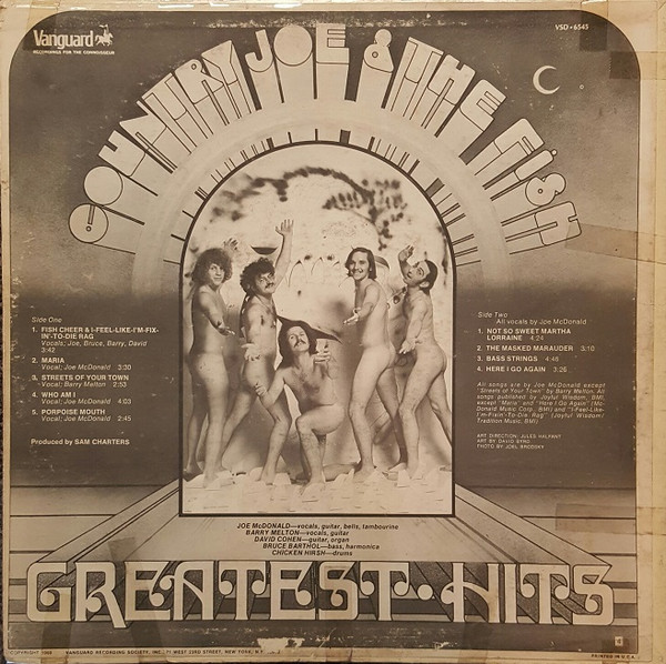 Country Joe And The Fish - Greatest Hits | Vanguard (VSD-6545) - 2 Country Joe And The Fish - Greatest Hits | Vanguard (VSD-6545) - 2