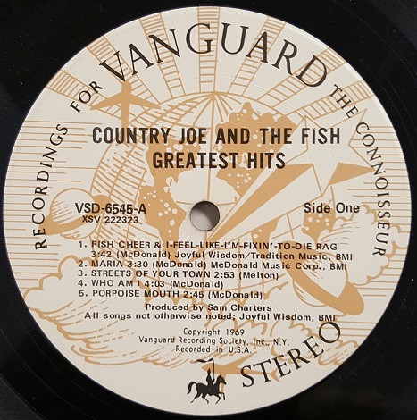 Country Joe And The Fish - Greatest Hits | Vanguard (VSD-6545) - 3 Country Joe And The Fish - Greatest Hits | Vanguard (VSD-6545) - 3