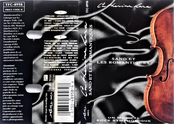 Catherine Lara - Sands Et Les Romantiques | Trafic (TFC-8958) - 2 Catherine Lara - Sands Et Les Romantiques | Trafic (TFC-8958) - 2