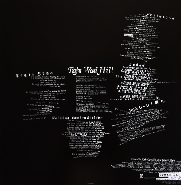 Green Day - Insomniac | Reprise Records (9362-46046-1) - 4