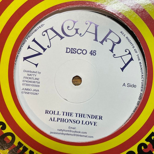 Alphaso Love / D-Roy Band - Roll The Thunder / Hyde Park Dub | Niagara (none) - 2 Alphaso Love / D-Roy Band - Roll The Thunder / Hyde Park Dub | Niagara (none) - 2