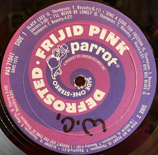 Frijid Pink - Defrosted | Parrot (PAS 71041) - 3