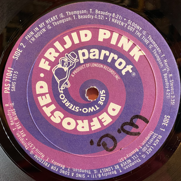Frijid Pink - Defrosted | Parrot (PAS 71041) - 4