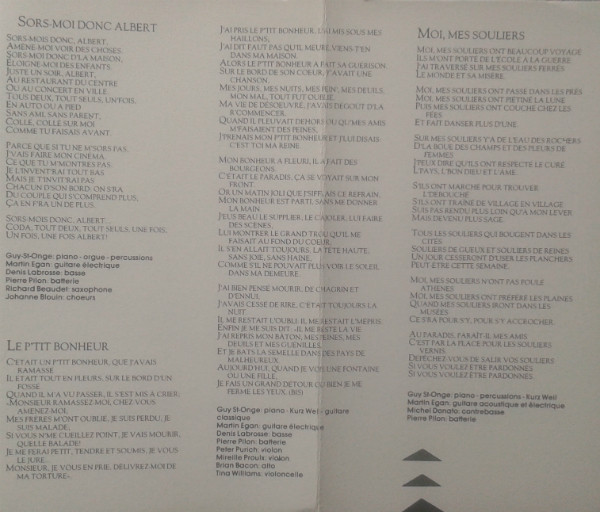 Johanne Blouin - Merci Félix | Les Productions Guy Cloutier (PGC-4-904) - 4 Johanne Blouin - Merci Félix | Les Productions Guy Cloutier (PGC-4-904) - 4
