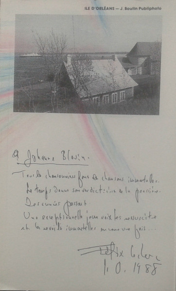 Johanne Blouin - Merci Félix | Les Productions Guy Cloutier (PGC-4-904) - 3 Johanne Blouin - Merci Félix | Les Productions Guy Cloutier (PGC-4-904) - 3