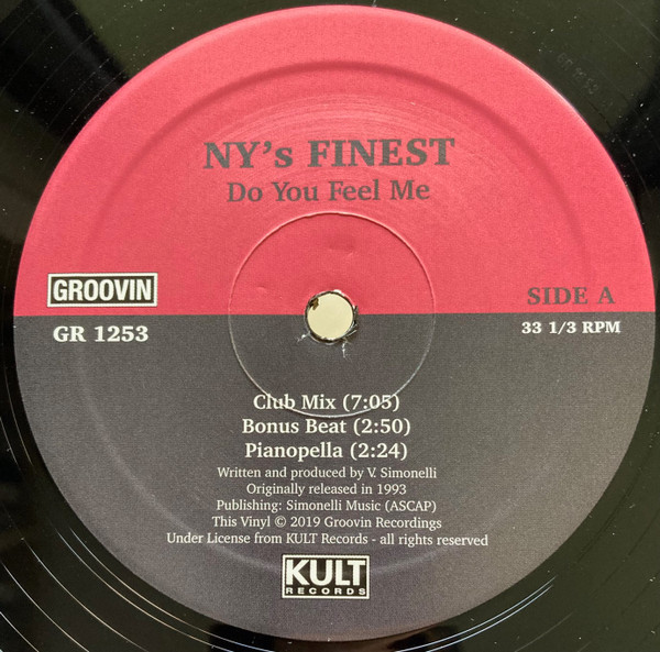 NY's Finest - Do You Feel Me | Groovin Recordings (GR 1253) - main NY's Finest - Do You Feel Me | Groovin Recordings (GR 1253) - main